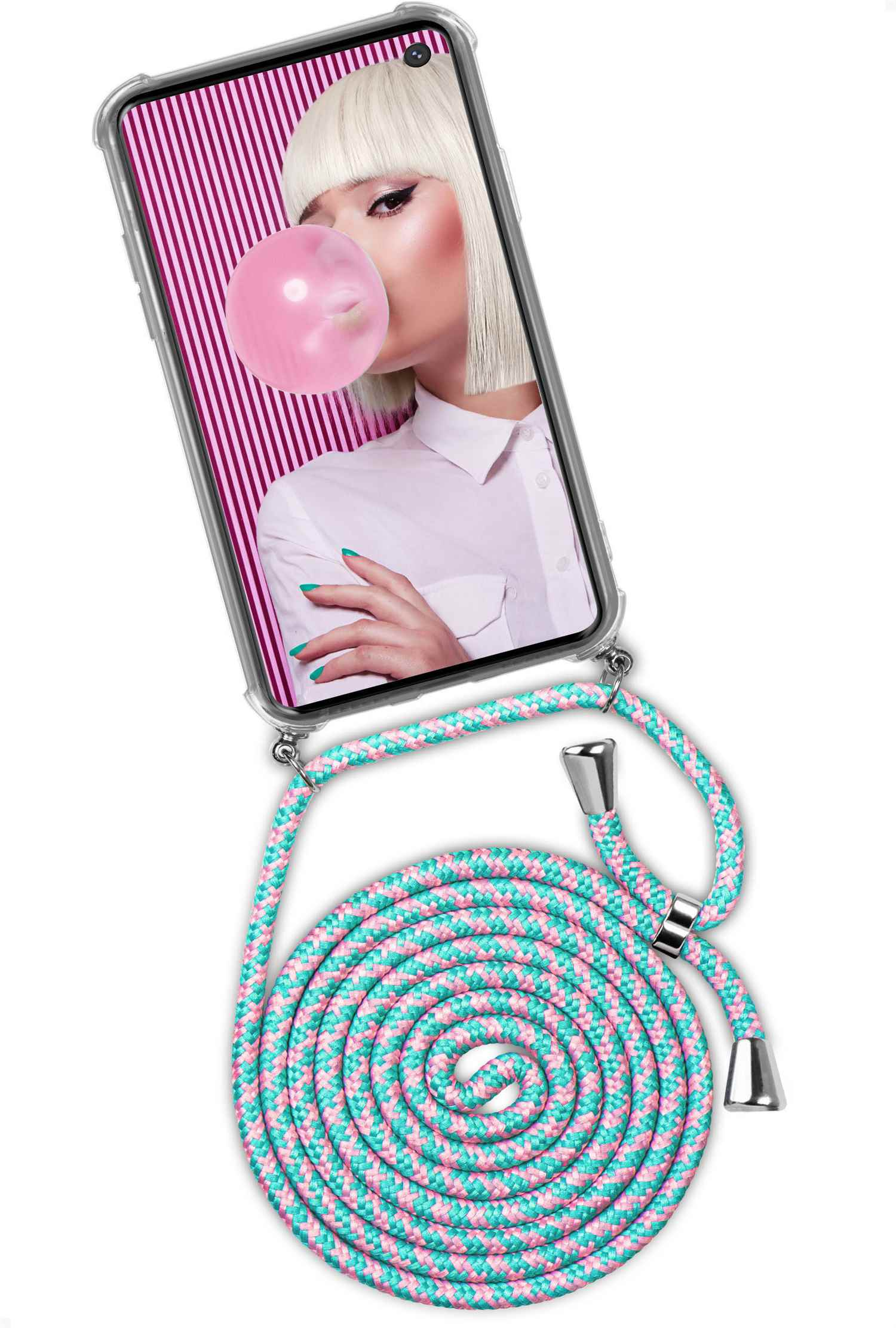 Twist Samsung, (Silber) Galaxy Case, Backcover, S10e, ONEFLOW Bubblegum