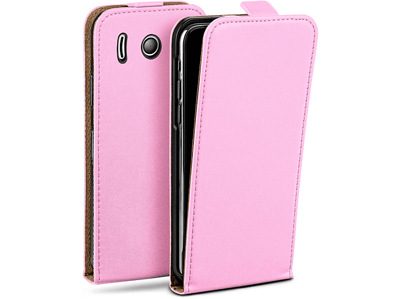 MOEX Flip Case, Flip Cover, Huawei, Ascend Y300, Icy-Pink