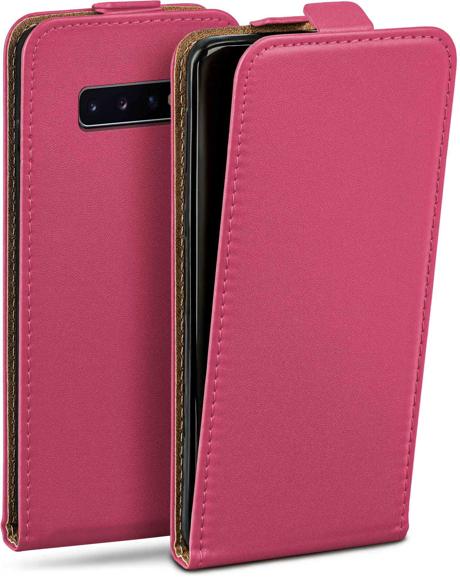 Berry-Fuchsia Flip Case, Flip MOEX Cover, S10 Galaxy Plus, Samsung,