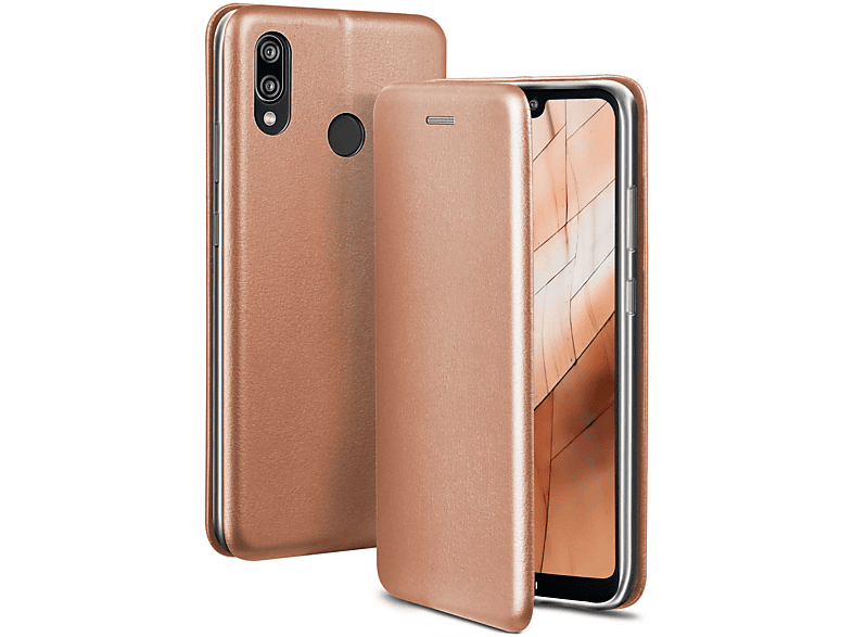 ONEFLOW Business Case, Flip Cover, Huawei, P20 Lite, Seasons - Rosé