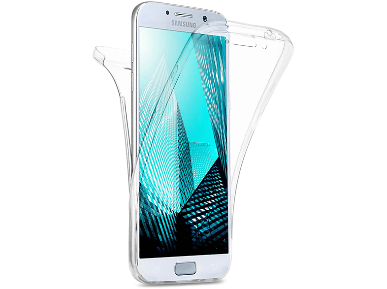 MOEX Double Case, Full Cover, Galaxy (2017), A7 Crystal Samsung