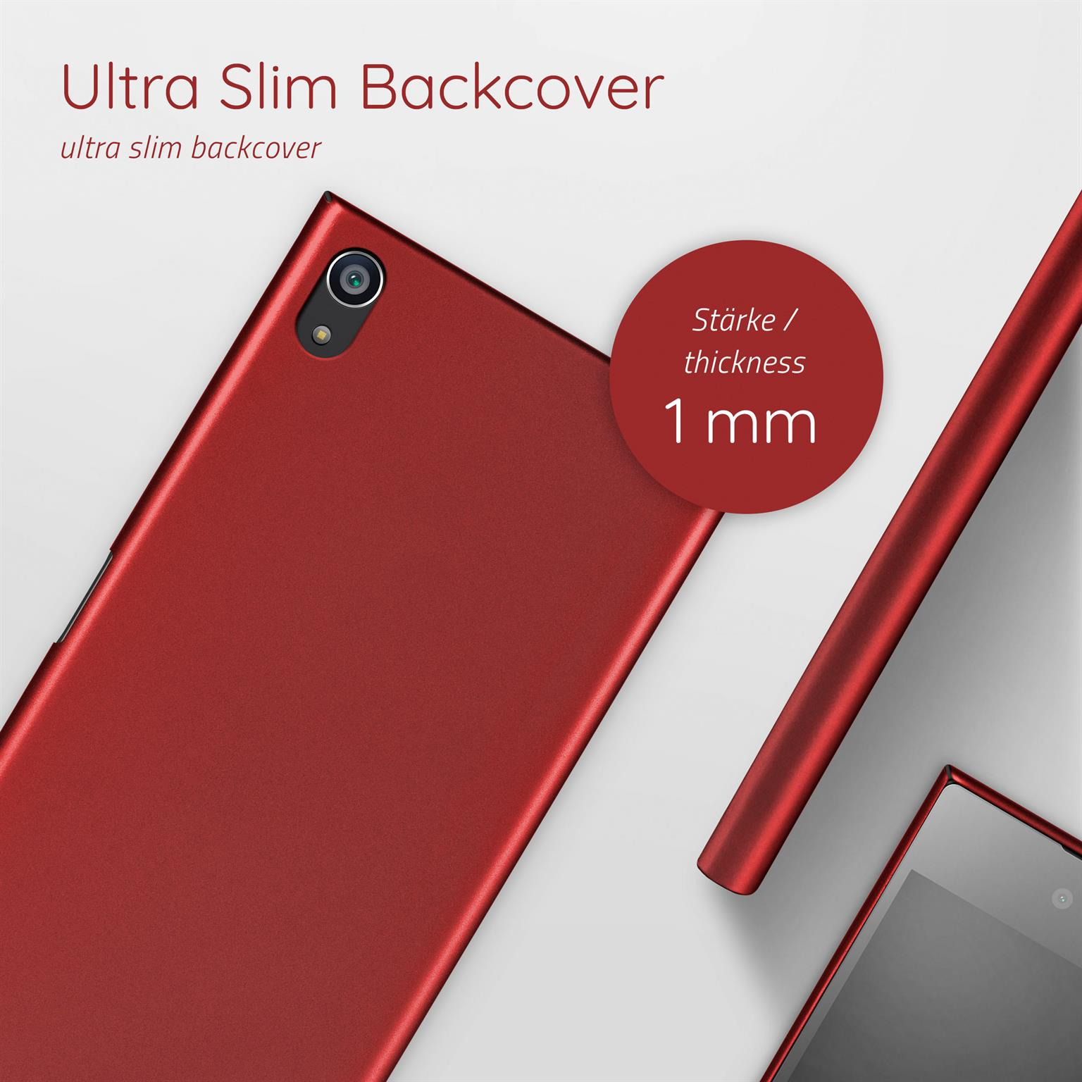Backcover, Alpha Z5, Case, Xperia Rot Sony, MOEX