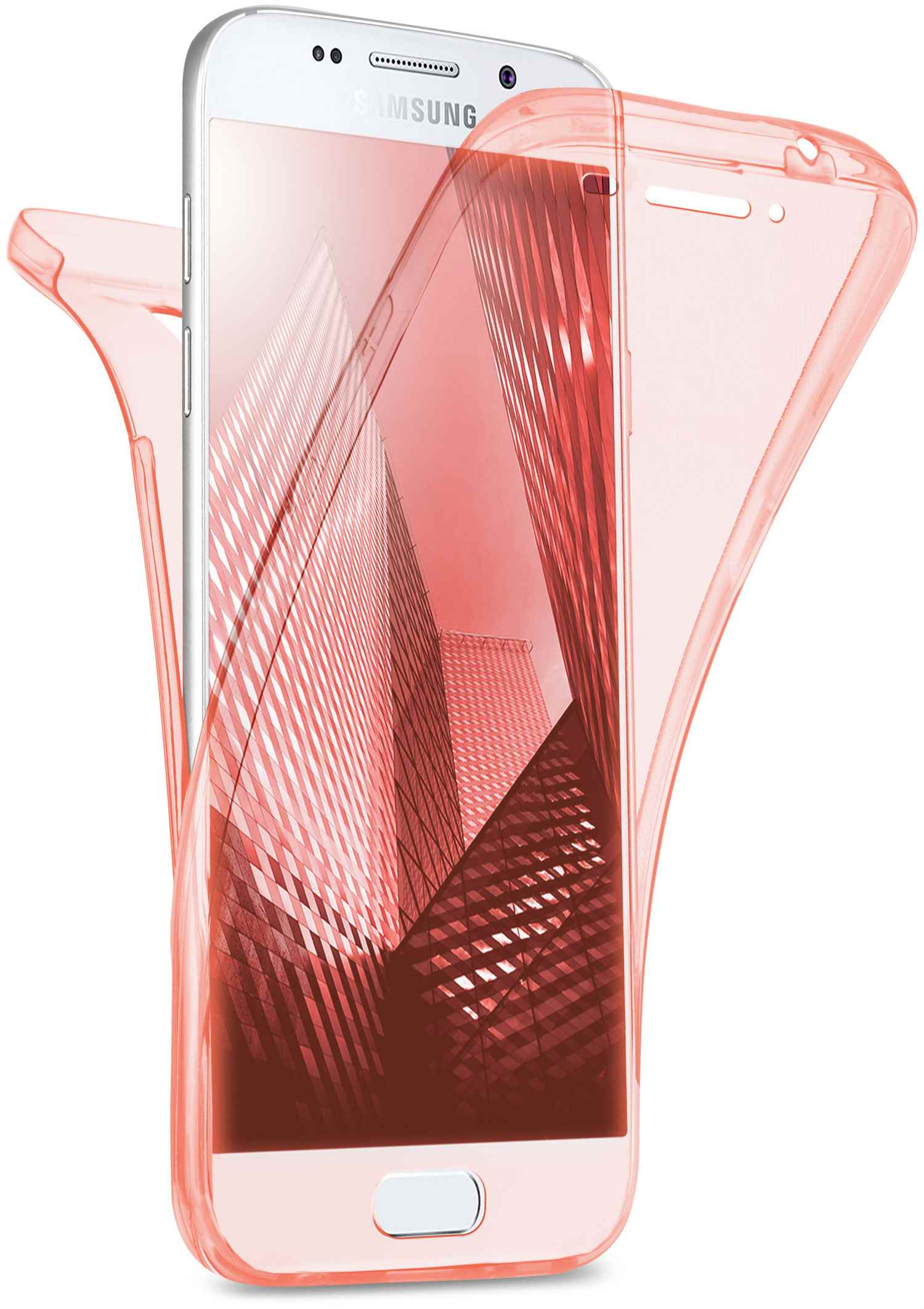 MOEX Cover, (2016), Double Full Case, Samsung, Galaxy Rose A3