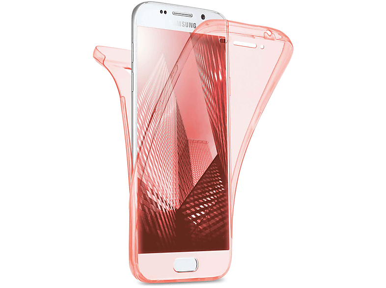 MOEX Double Case, Full Cover, Samsung, Galaxy A3 (2016), Rose