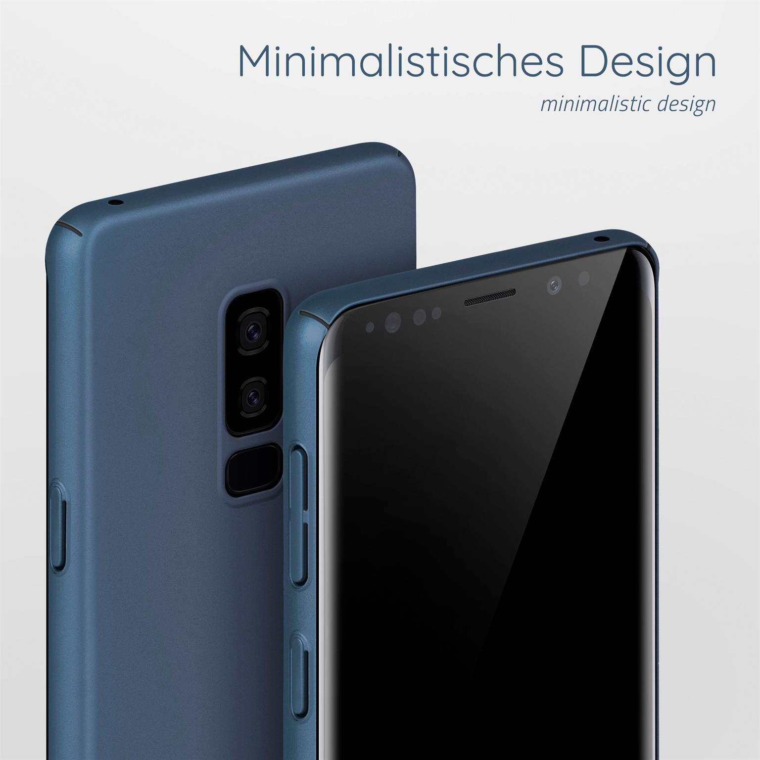 MOEX Alpha Case, Backcover, S9 Samsung, Galaxy Blau Plus