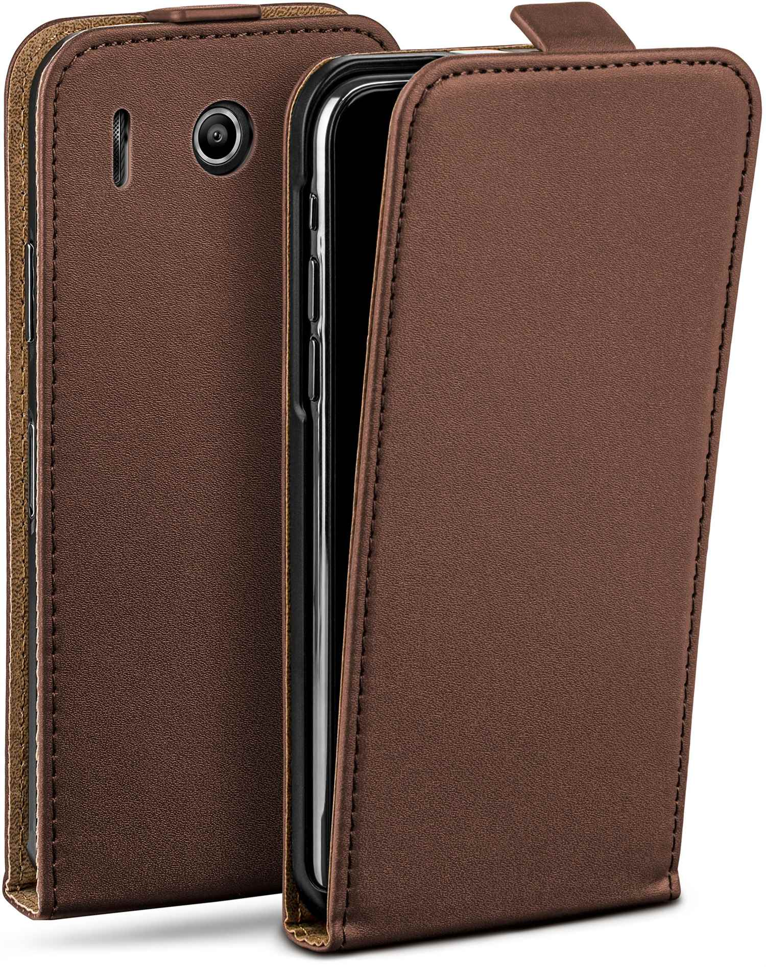 MOEX Flip Case, G510, Huawei, Flip Oxide-Brown Cover, Ascend