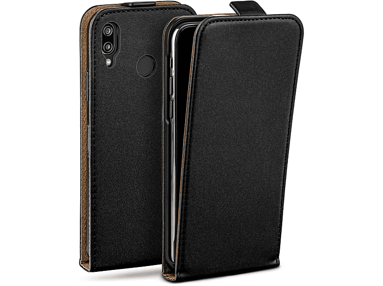 Flip Deep-Black Cover, Case, Lite, MOEX Huawei, P20 Flip