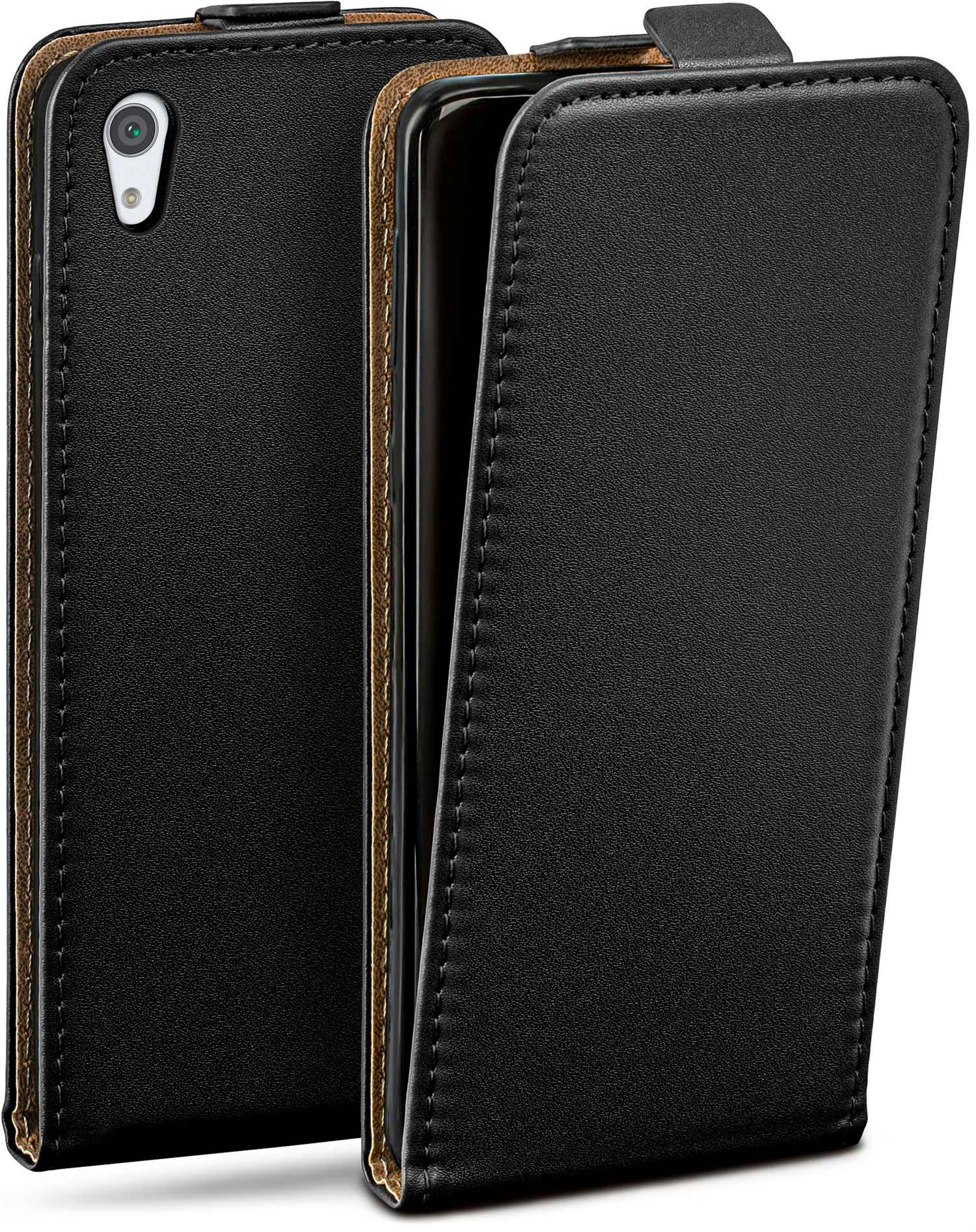Flip MOEX Case, Flip Cover, Sony, Xperia Deep-Black XA1,
