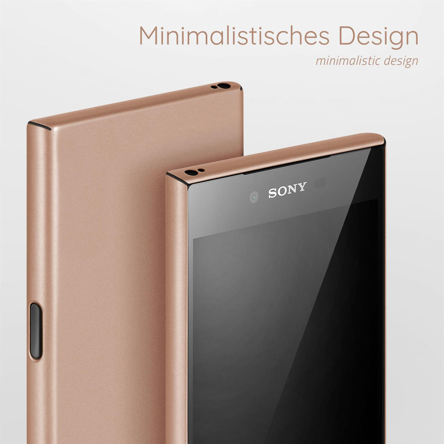 MOEX Alpha Case, Gold Sony, Z5 Backcover, Premium, Xperia