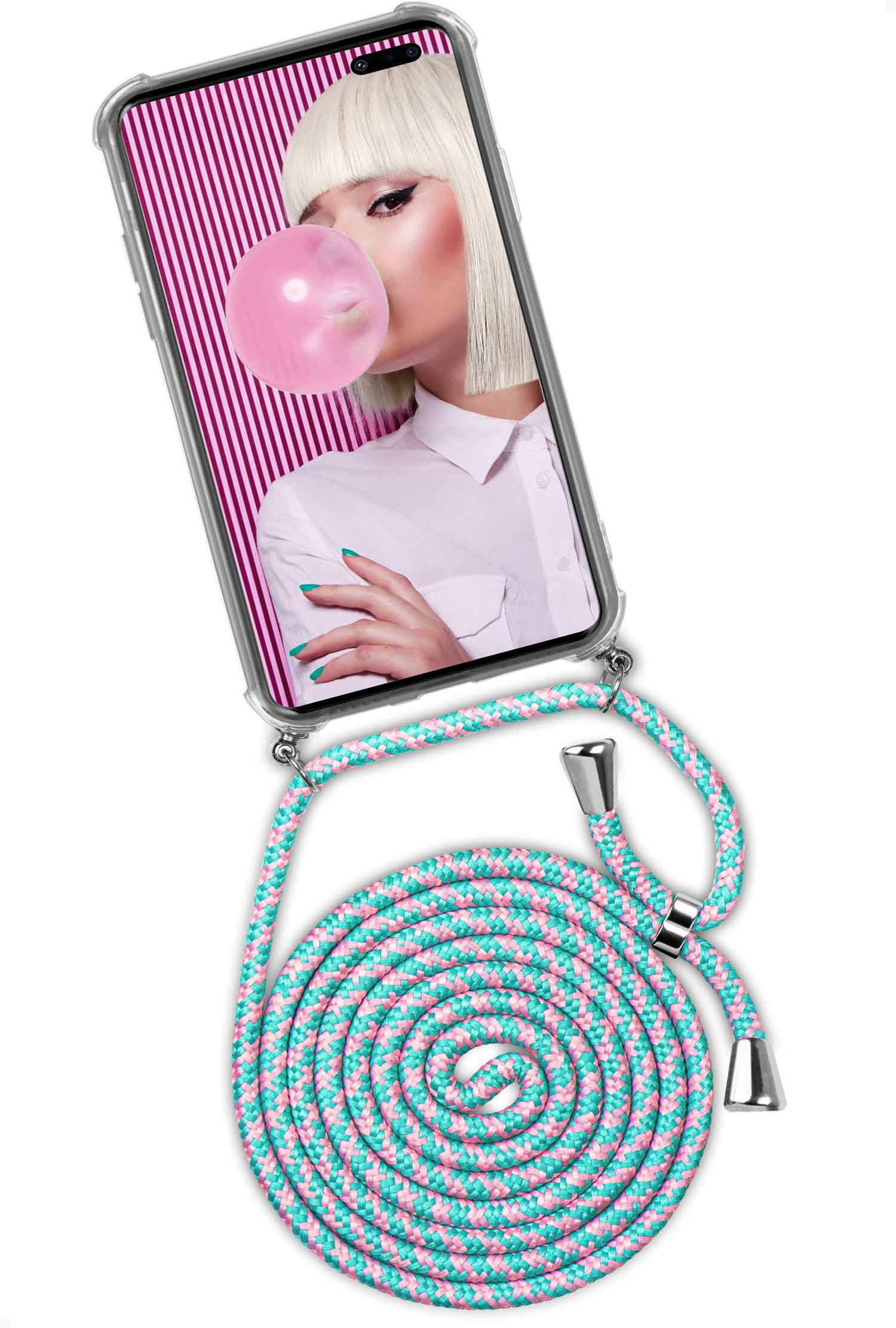 Twist Backcover, S10 Bubblegum (Silber) 5G, Case, ONEFLOW Galaxy Samsung,