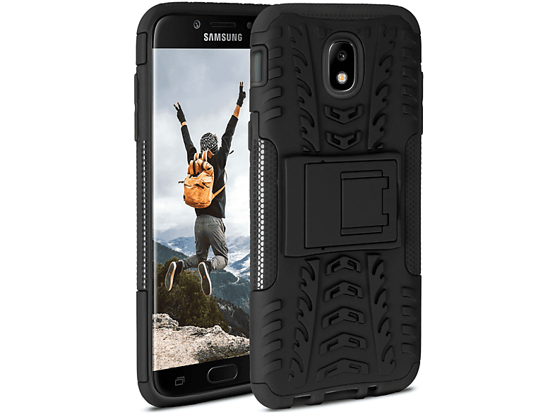 Case, (2017), Galaxy Tank J5 Backcover, Obsidian ONEFLOW Samsung,