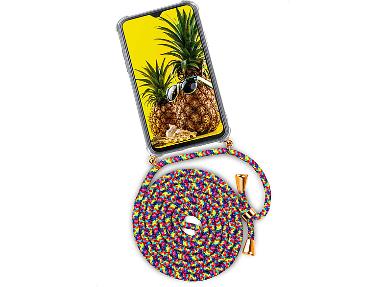 ONEFLOW Twist Case, Backcover, Samsung, Galaxy M20, Fruity Friday (Gold)