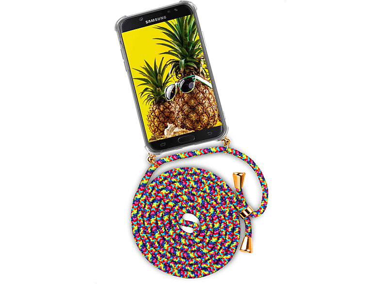 Twist J5 Case, Friday Samsung, Fruity (Gold) Galaxy (2017), ONEFLOW Backcover,