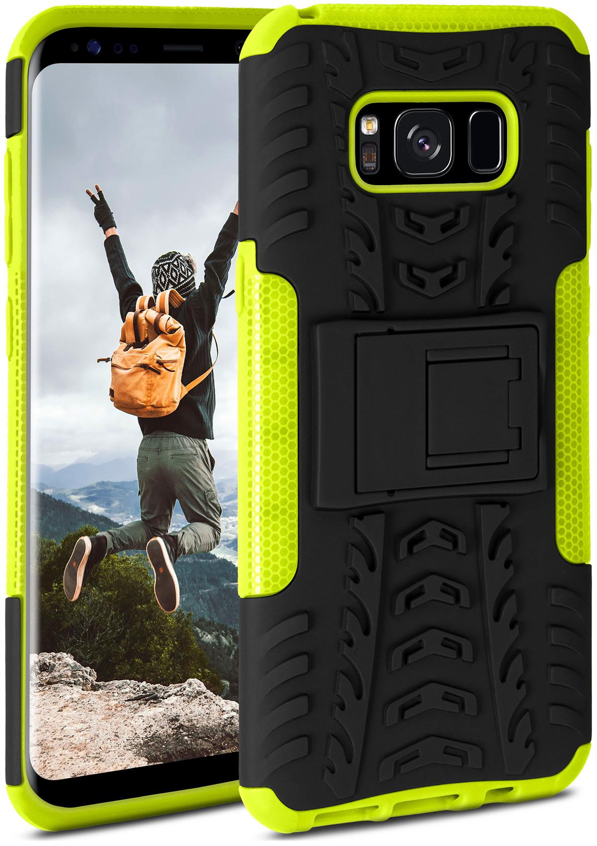 ONEFLOW Tank Case, Backcover, Lime Plus, S8 Samsung, Galaxy