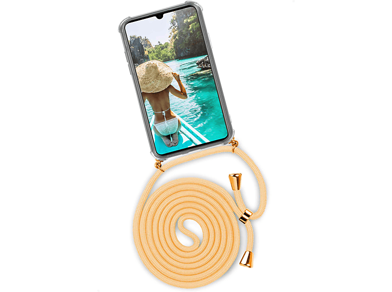 (Gold) smart Backcover, Sunburst Case, Huawei, ONEFLOW 2019, P Twist