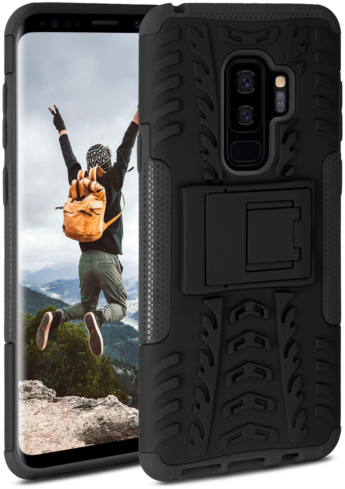 S9 Plus, Case, Backcover, Galaxy ONEFLOW Samsung, Obsidian Tank