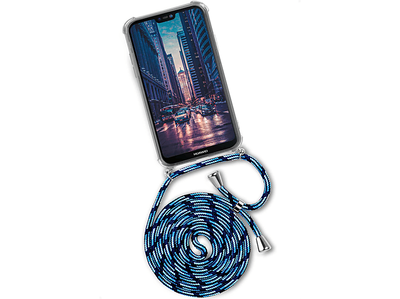 ONEFLOW Twist Case, Backcover, Huawei, Mate 20 Lite, City Dip (Silber)