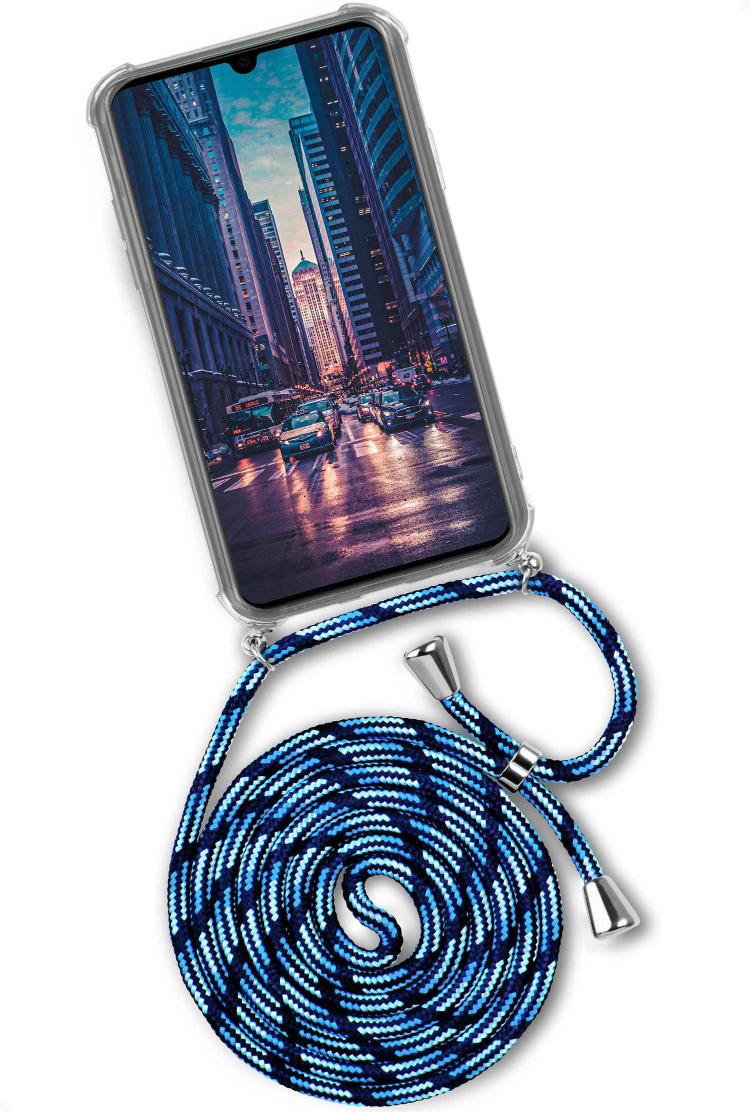 City Dip ONEFLOW (Silber) P30, Twist Case, Backcover, Huawei,