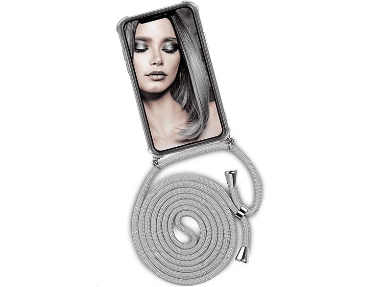 (Silber) Twist ONEFLOW XR, Apple, iPhone Backcover, Case, Silverstar