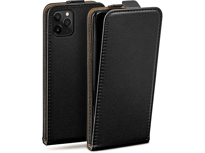 Deep-Black Flip Case, Cover, iPhone Flip 11 MOEX Pro, Apple,