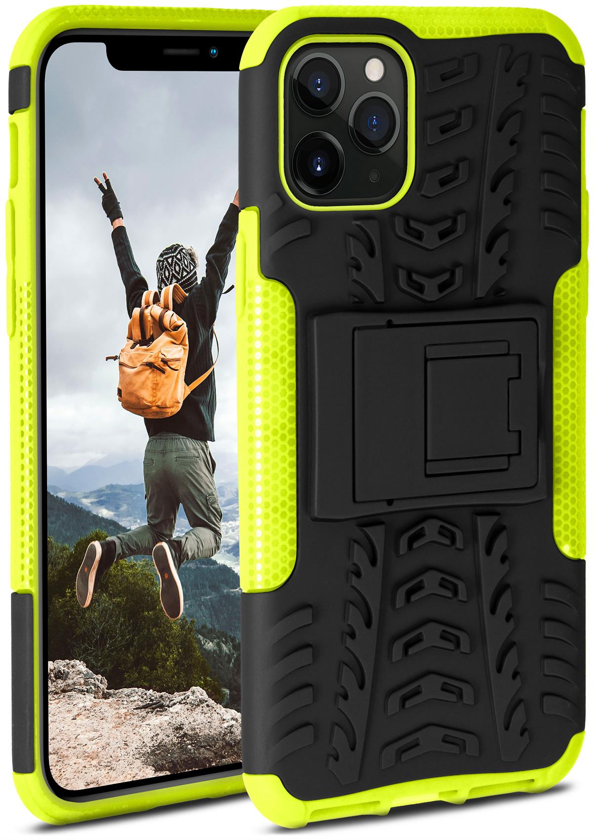 ONEFLOW Tank Case, Pro, Apple, Lime 11 Backcover, iPhone