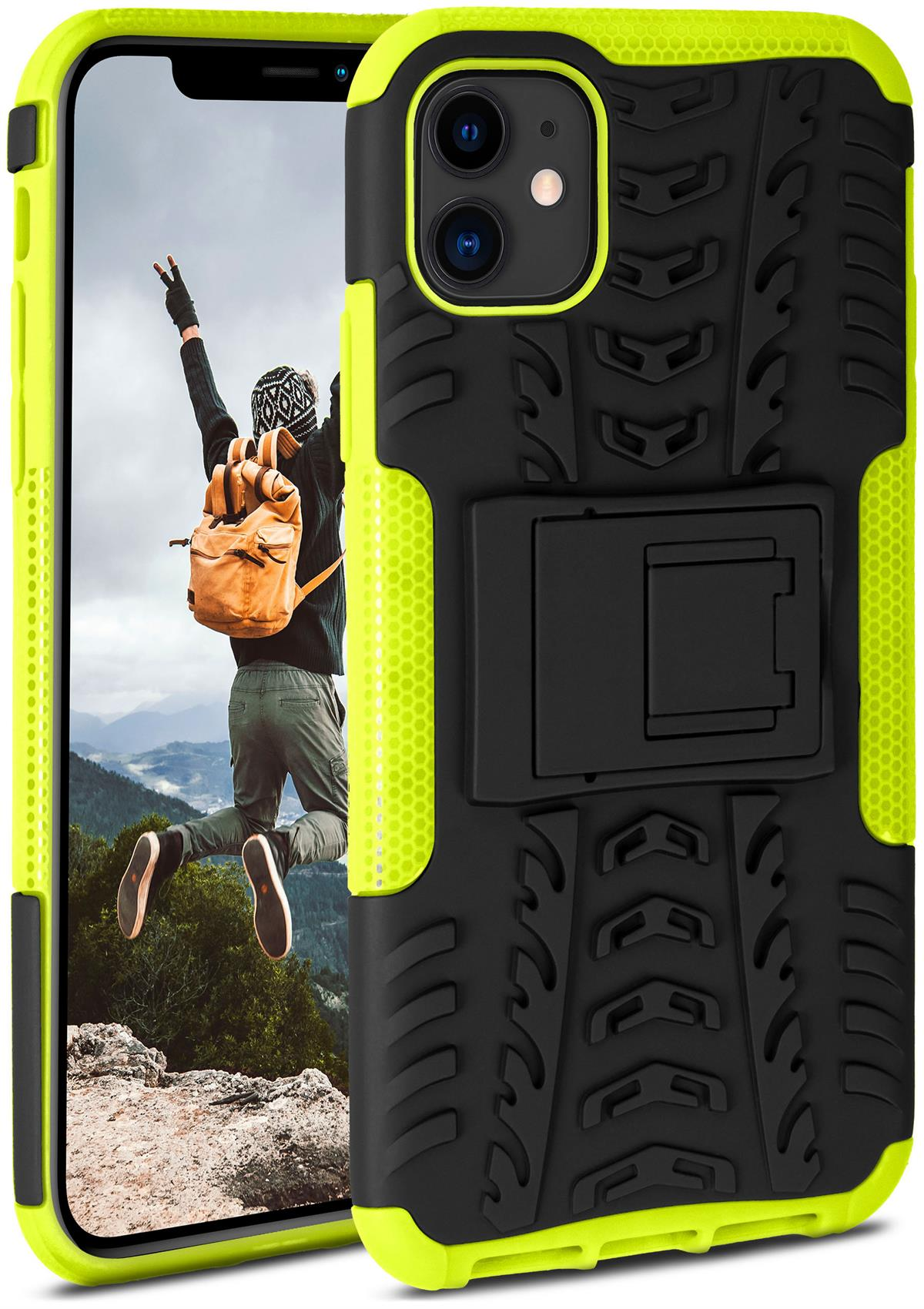 Lime ONEFLOW Case, Apple, Tank iPhone Backcover, 11,