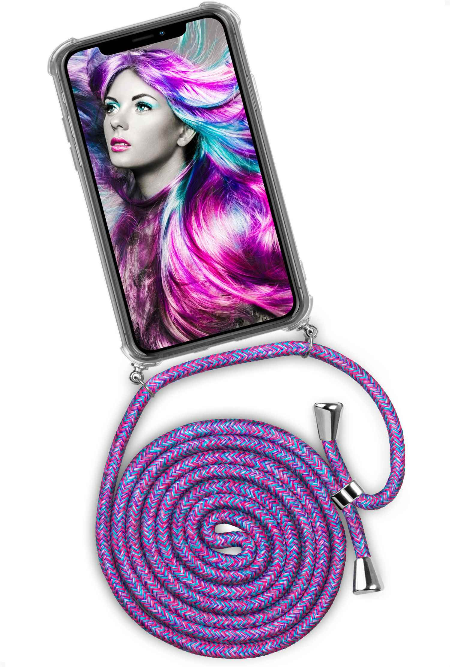 (Silber) Twist Max, Pro Crazy Case, 11 ONEFLOW Unicorn Backcover, iPhone Apple,