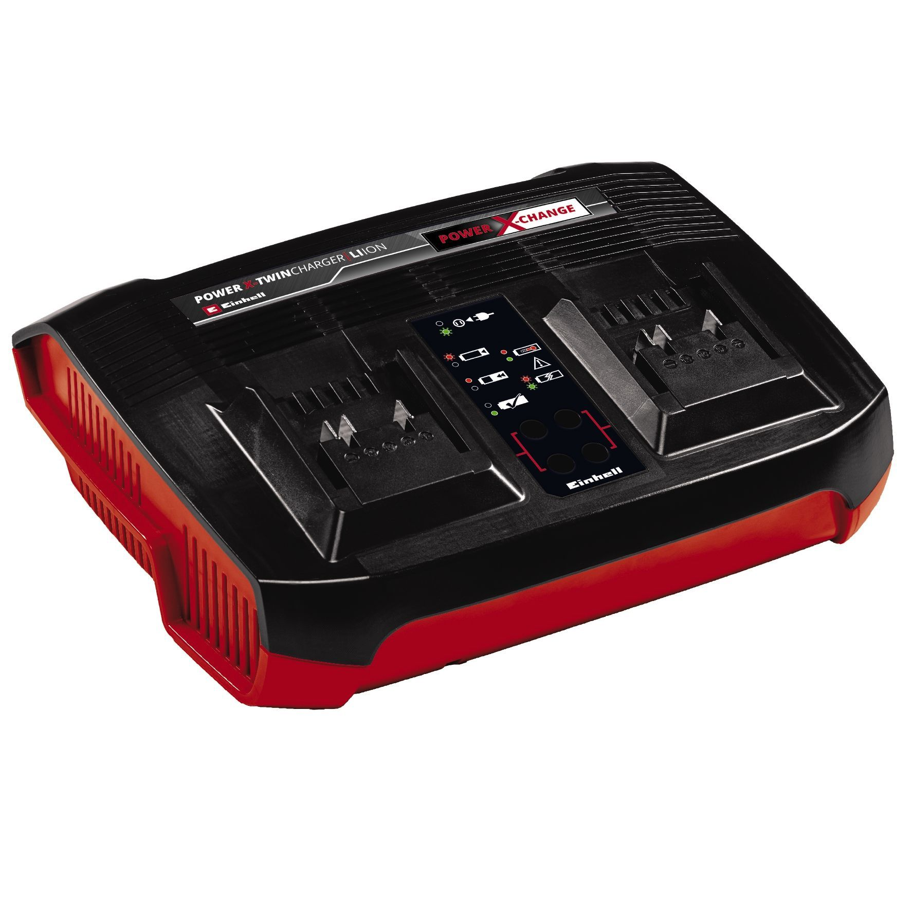 EINHELL 2x 4,0Ah & Twincharger PXC-Starter-Kit, Rot Kit