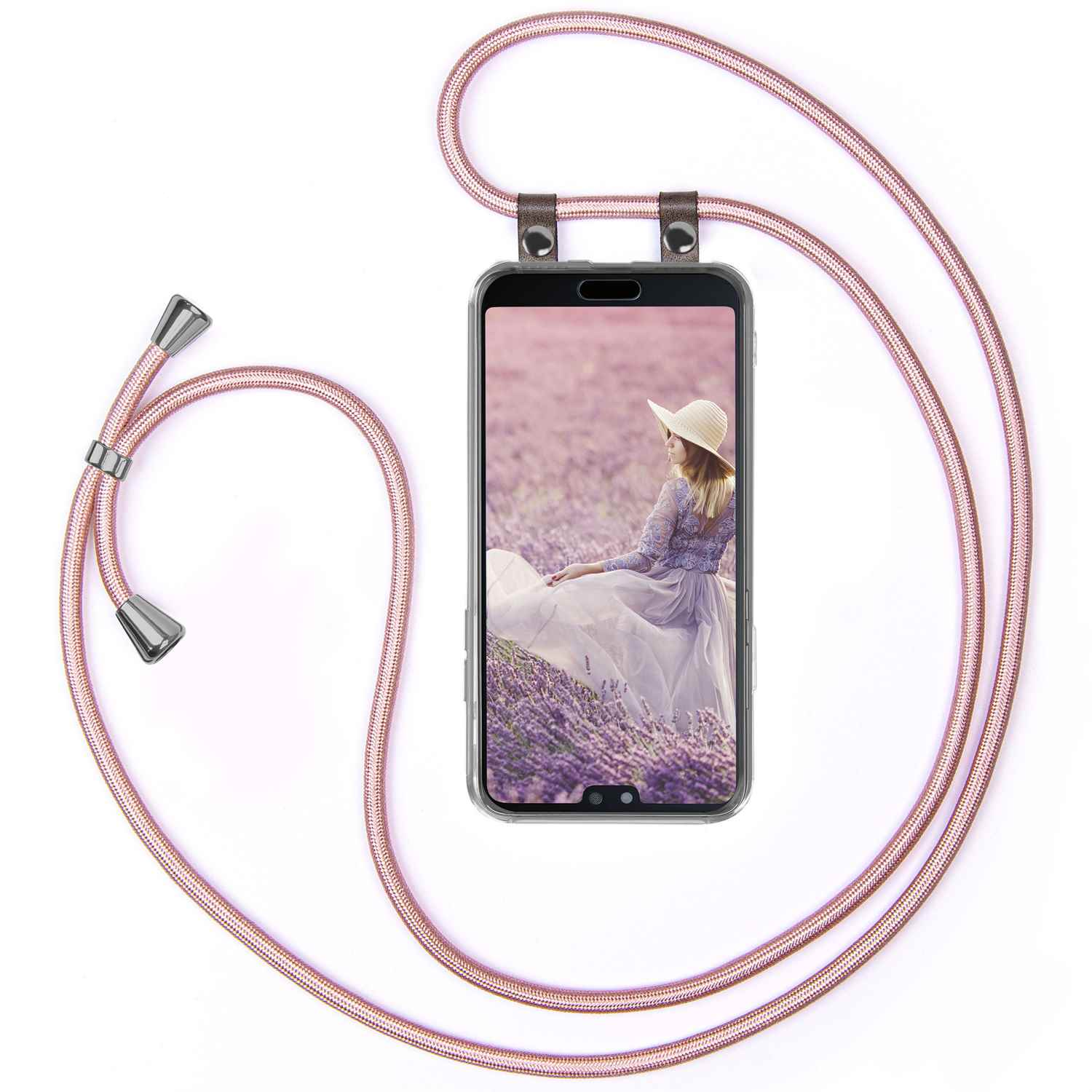 Handykette, Pro, Rose Gold P20 Huawei, Backcover, MOEX