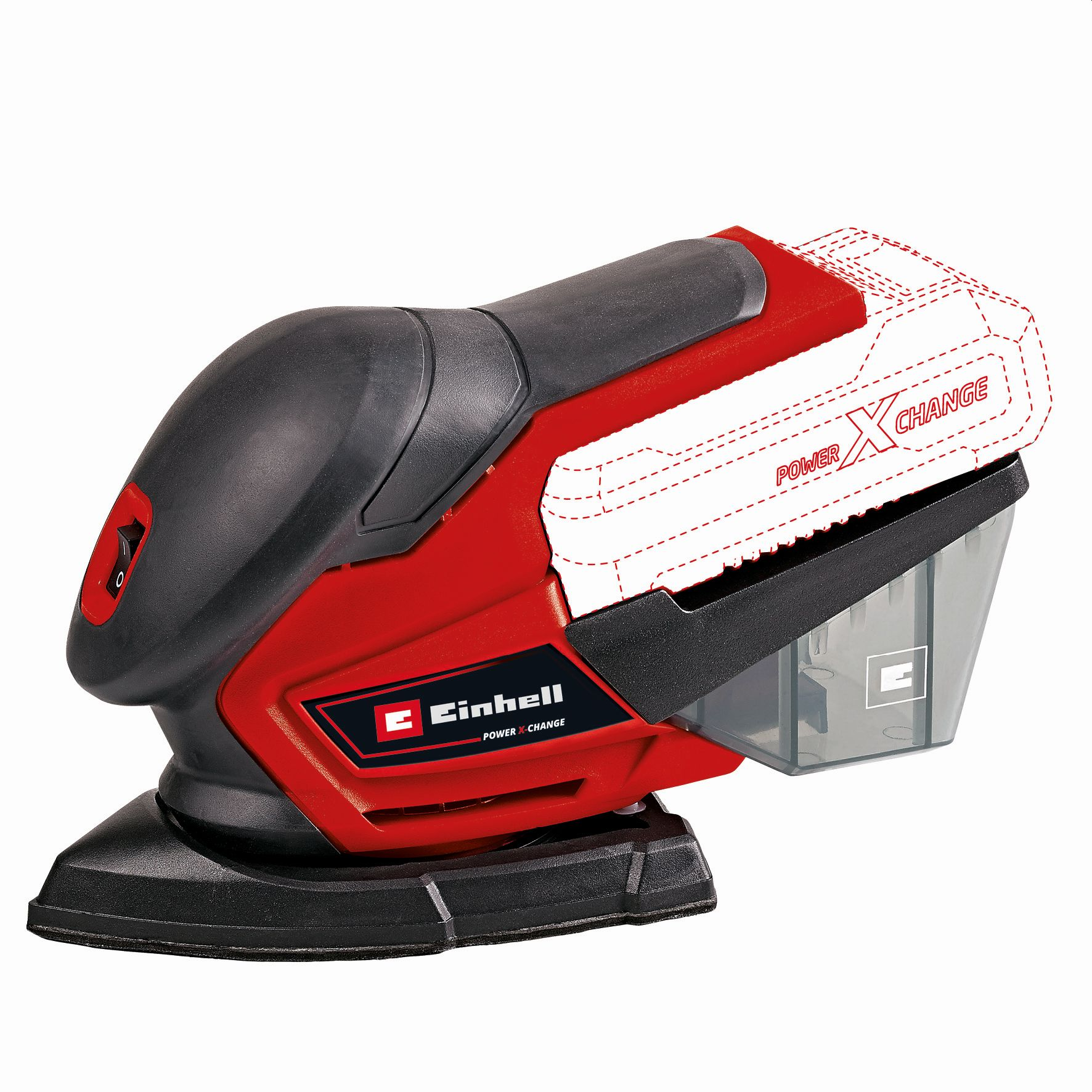 EINHELL Accu Vlakschuurmachine TE-OS 18/230 Li  Excl Accu En Lader