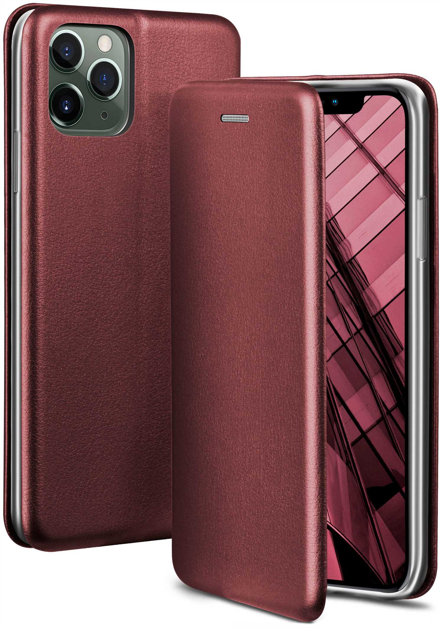 Red Cover, Apple, Pro ONEFLOW Flip 11 Burgund Case, iPhone - Max, Business