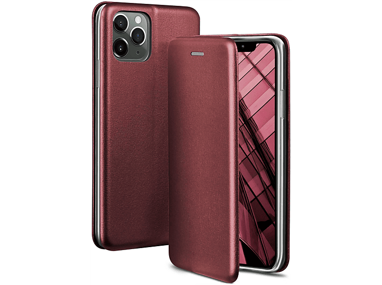 Flip Cover, Pro Apple, - Burgund Red Case, Max, Business ONEFLOW iPhone 11