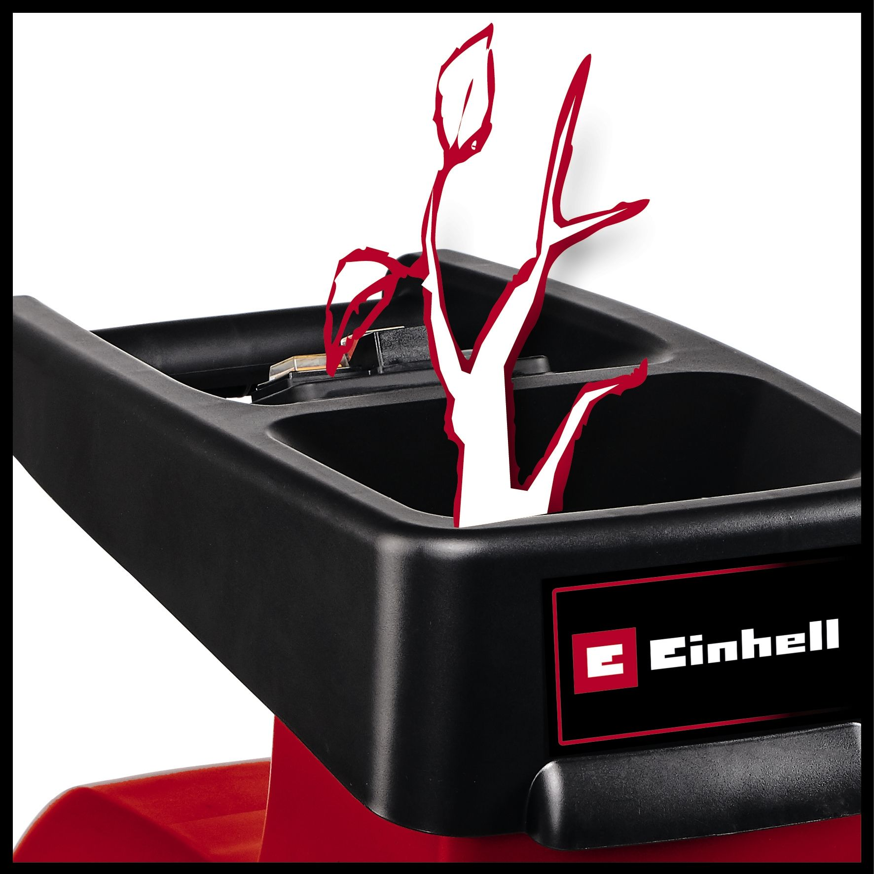 EINHELL GC-RS Elektro-Leisehäcksler 60 Rot CB