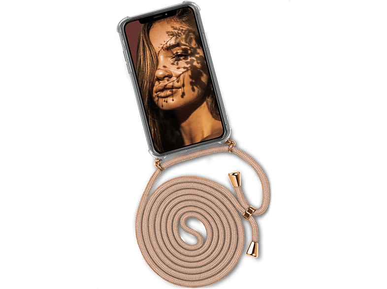 ONEFLOW Twist Case, Backcover, Apple, iPhone 11 Pro Max, Golden Coast (Gold)