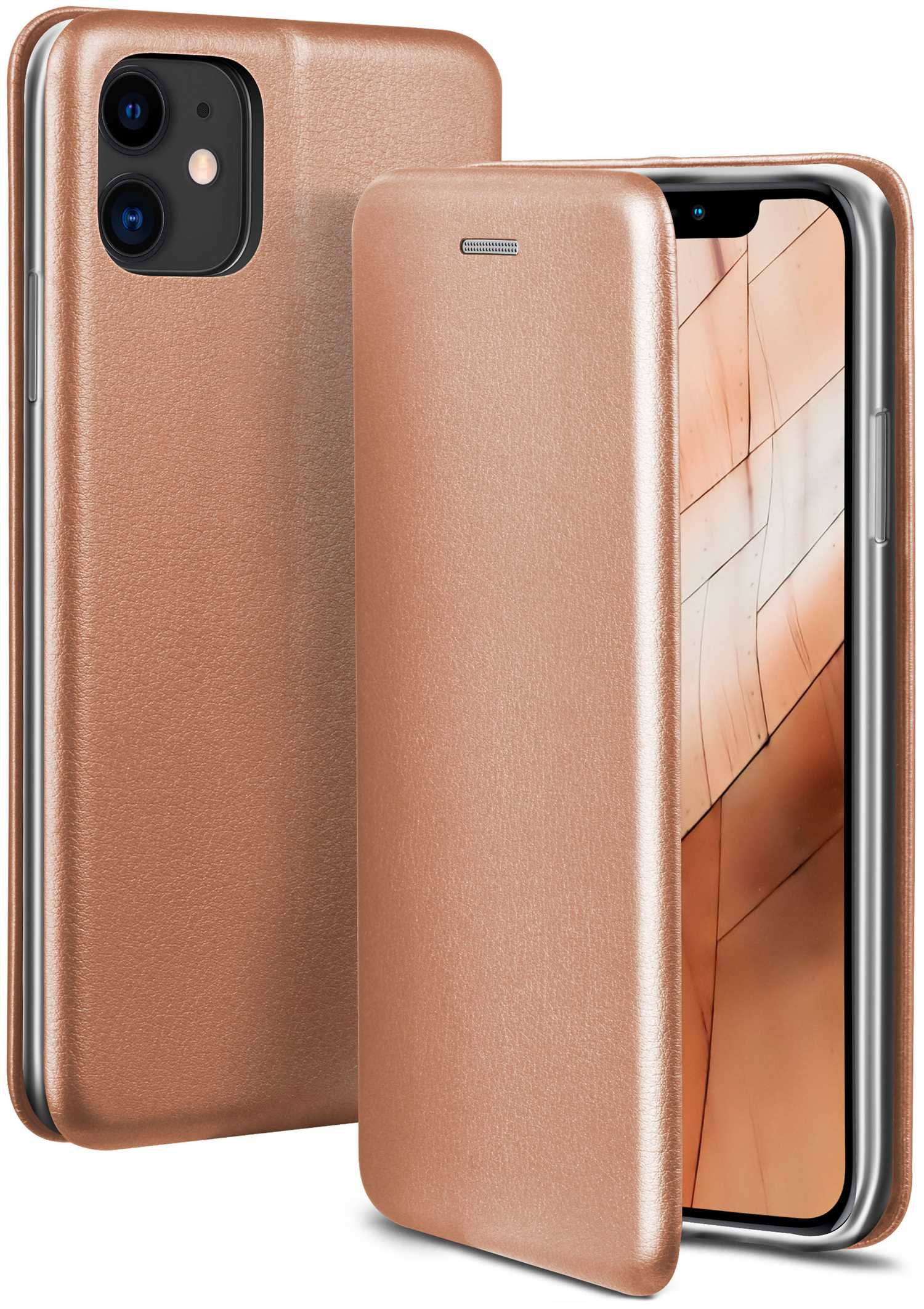 Case, Seasons ONEFLOW 11, Business iPhone Cover, Flip - Apple, Rosé