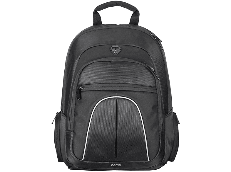 Schwarz Universell HAMA Rucksack Laptop für Polyester, Vienna bag