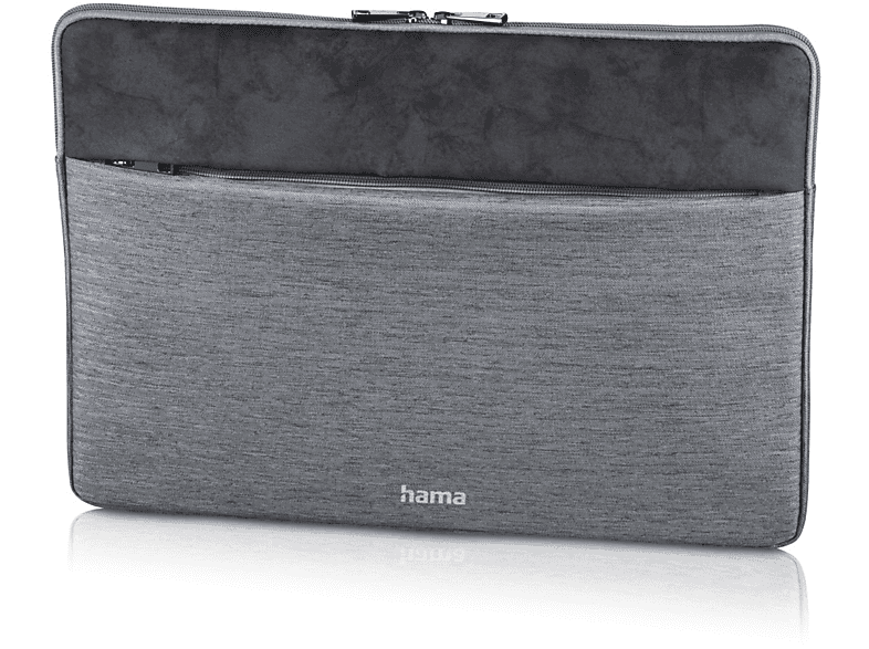 HAMA Tayrona Notebook sleeve Sleeve für Universell Polyester, Hellgrau | Notebook Sleeves