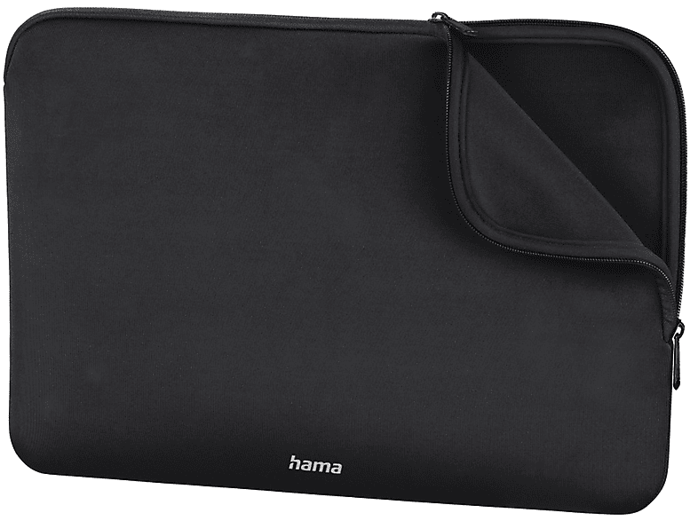 HAMA Universell Sleeve für Neoprene Polyester, Schwarz Notebook sleeve