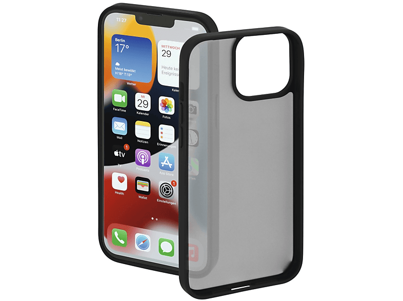 HAMA Invisible, Backcover, Apple, iPhone 13 Pro Max, Schwarz