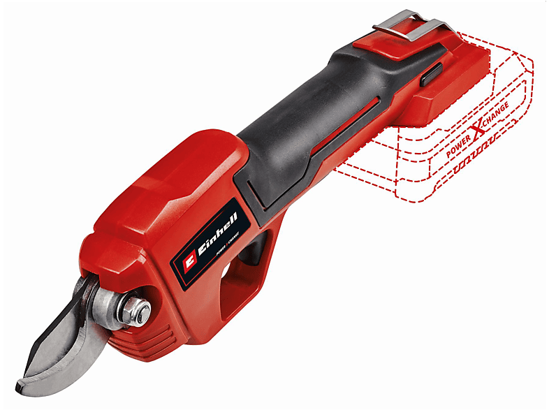 EINHELL GE-LS 18 Li-Solo Akku-Astschere Rot