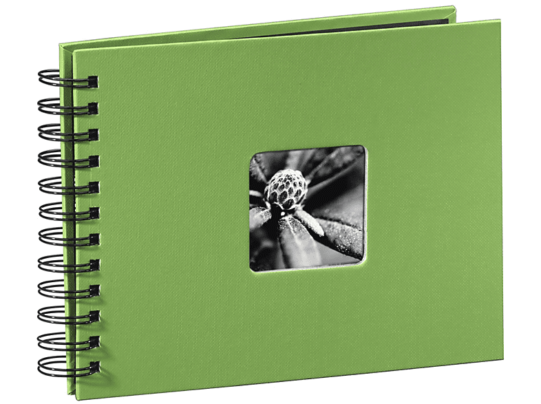Album Photo Fine Art (Format 24X17 Cm, 50 Pages Noires, À Spirale