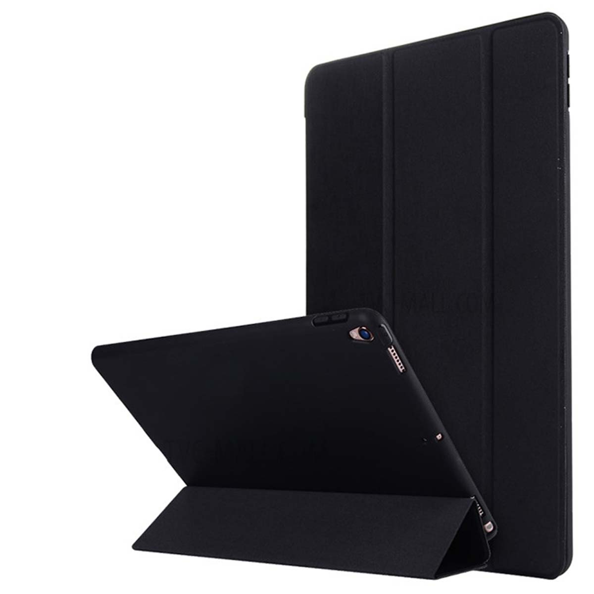 VIVANCO 37633 Tablet Synthetikleder, Sleeve Schwarz Apple Hülle für