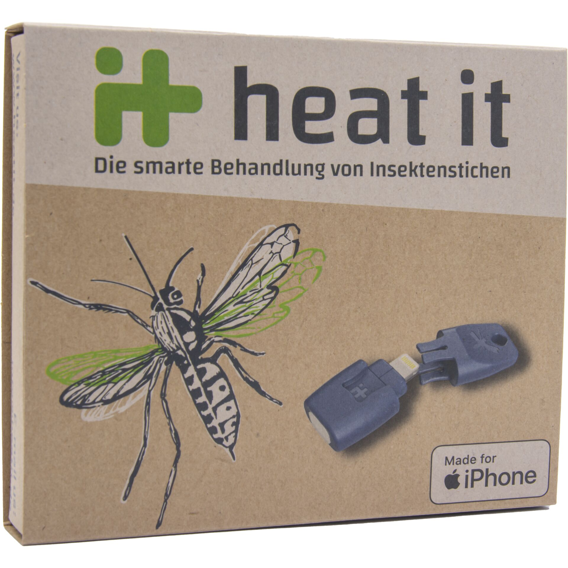 HEATIT für Apple - Smarter Elektronischer Stichheiler Insektenstichheiler B-Ware