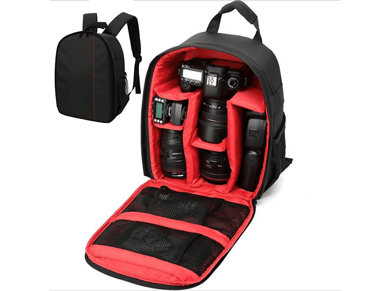 Wasserdichter Kamerarucksack Für DSLR & Objektive | Großer Stauraum & Atmungsaktiv | Perfekt Für Fotografen Unterwegs