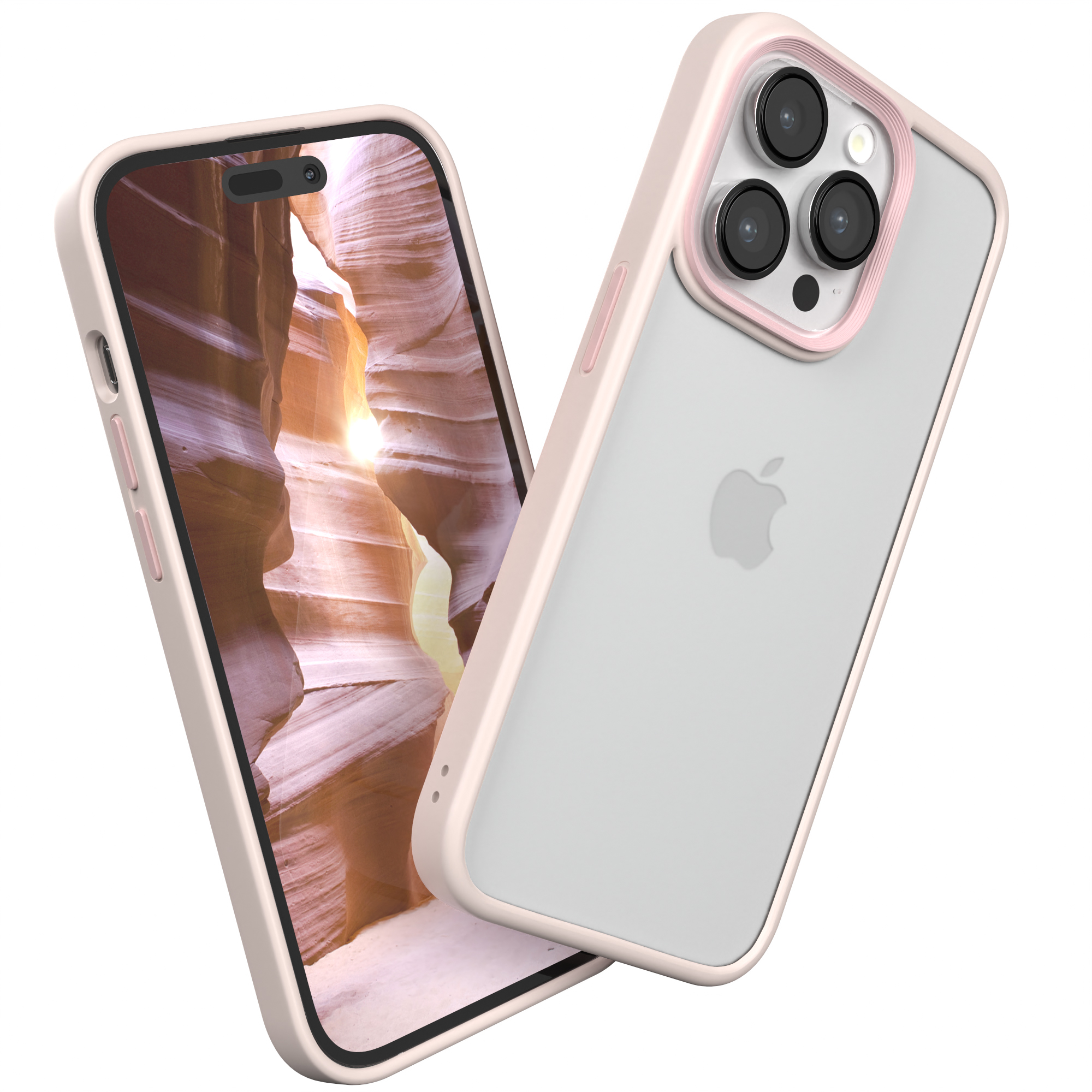 Apple, iPhone / Altrosa EAZY Matt, 14 Case Pro, Rosé Backcover, Outdoor CASE