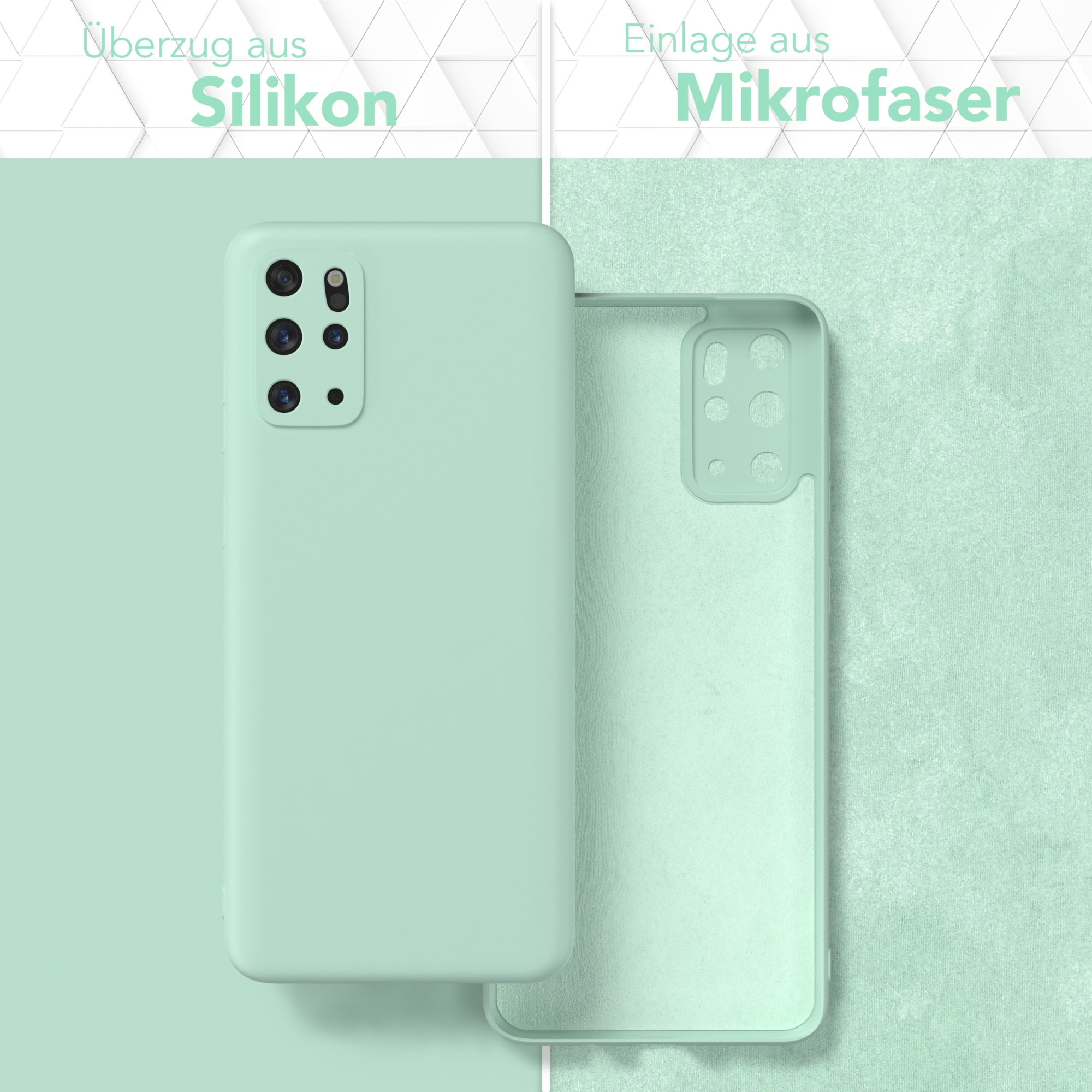 EAZY CASE TPU Silikon Grün Backcover, / Handycase S20 Samsung, 5G, Matt, Plus Plus Galaxy S20 Mint