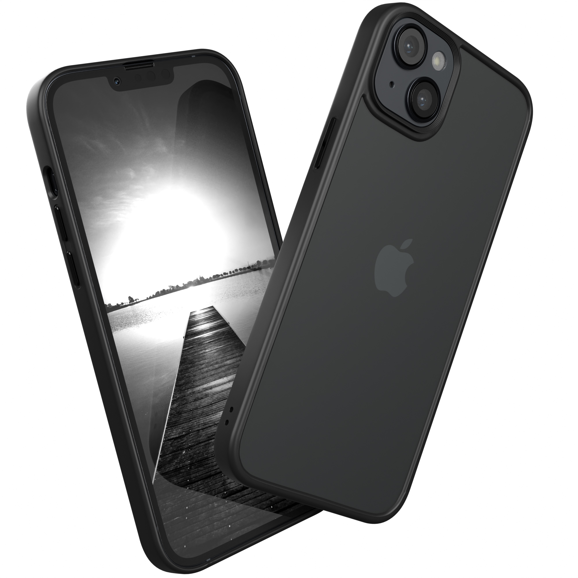 Schwarz Backcover, Plus, Matt, iPhone Apple, CASE EAZY 14 Outdoor Case