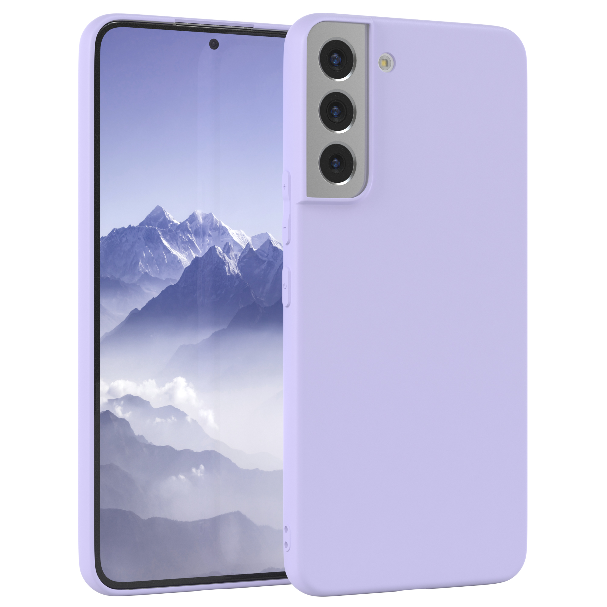 5G, Lavendel / Backcover, Samsung, EAZY Lila TPU CASE Galaxy Violett Matt, Plus Silikon S22 Handycase