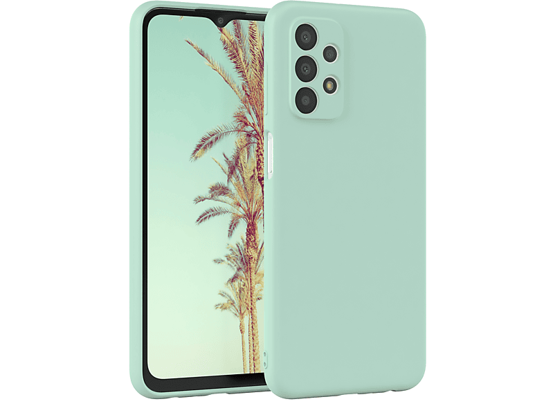 5G, Matt, A23 TPU CASE Mint Silikon Backcover, Handycase Galaxy Grün Samsung, EAZY