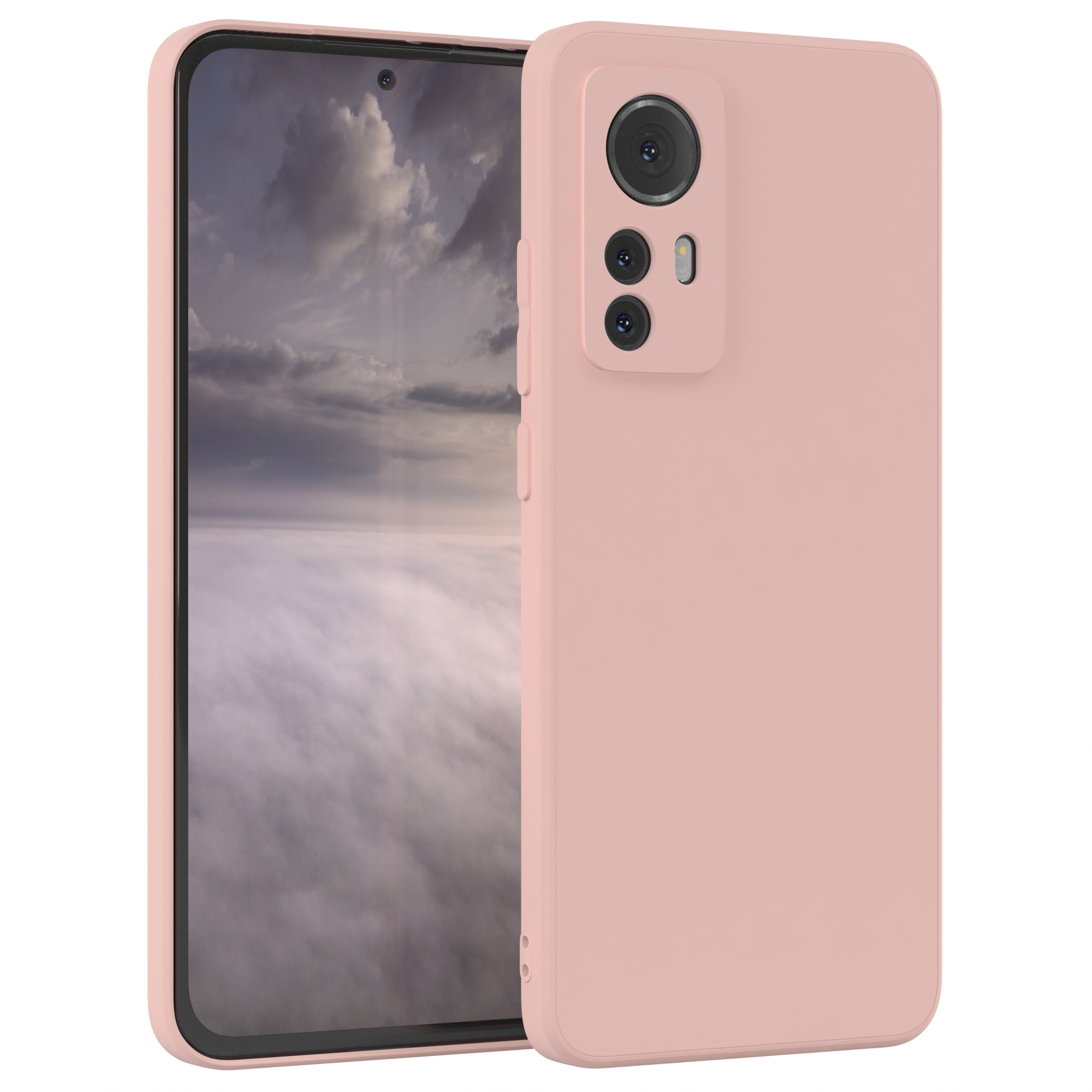 TPU Altrosa Matt, 12 Silikon Xiaomi, EAZY 12X, / Rosa / Backcover, CASE Handycase